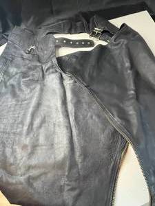 lot 360 image: Caspers Leather Mens Chaps - Size W40 T28 I30 C7