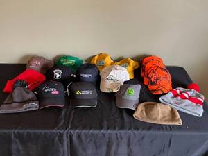 lot 236 image: Collection of Various Hats including Caps and Beanies