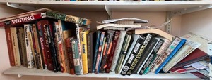 lot 377 image: Collection of Mixed Books including DIY, Hunting, and Reference Titles