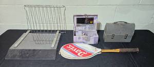 lot 415 image: Vintage Lot of Cooking Accessories and Craft Supplies