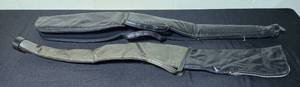 lot 421 image: Pair of Vintage Gun Cases - Green and Black