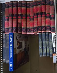 lot 440 image: Collection of 15 Vintage Books on Cabinetry and DIY Projects