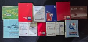 lot 441 image: Collection of Aviation Manuals and Publications Including Flight Training and Weather Resources