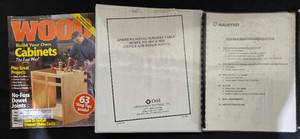 lot 444 image: Collection of Service Manuals and Woodworking Magazines