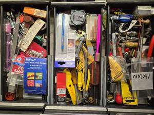 lot 467 image: Collection of Assorted Hand Tools and Marking Supplies