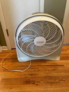lot 258 image: Used Cyclone Box Fan - Portable Cooling Solution - untested