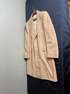 lot 281 image: Used Cashmere Coat by Mays - 100% Pure Cashmere - est size XL