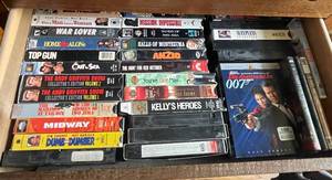 lot 282 image: Collection of 30 VHS Tapes - Classic Movies and Shows