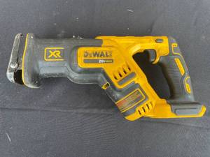 lot 27 image: DEWALT 20V Max XR Brushless Reciprocating Saw DCS367 (Tool Only)