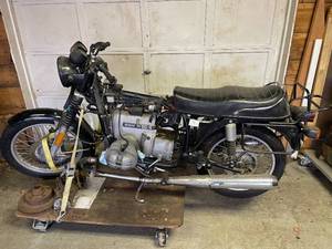 lot 3 image: 1976 BMW R906 Motorcycle in Project Condition