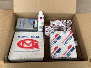 lot 90 image: MELL-GEAR Engine Parts Lot with Lifters, Oil Pump, and Engine Bearings