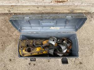 lot 505 image: Collection of Used Engine Parts in Toolbox