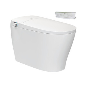 lot 2 image: Moen 3-Series Smart Electronic Bidet Toilet - Model ET1100 - Elongated Retail $2307.70
