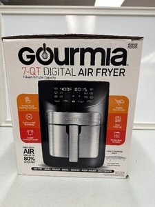lot 60 image: Gourmia 7 Quart Digital Air Fryer