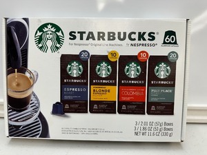 lot 115 image: 59 Starbucks Nespresso Pods