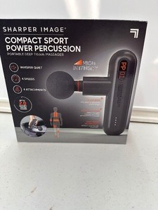 lot 149 image: Sharper Image Compact Sport Power Percussion Portable Deep Tissue Massager