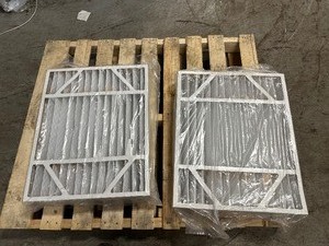lot 164 image: 2 New Healthy Climate Solutions 20x25x5 Furnace Air Filters Model HCF20-11 Replacement for X6673 Merv 11