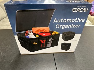 lot 195 image: EUROW Automotive Organizer, Vehicle Compartment Organizer, Collapsible With Carry Handles