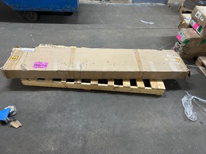 lot 220 image: S&Z Top Hand K Shape 24 x 84 Unfinished Barn Door