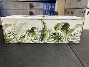 lot 269 image: New 3 Pack of Fancy Bellevue Candles With Ceramic Candle Holders