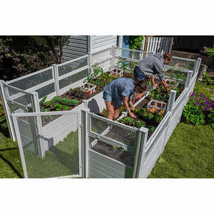 lot 209 image: New Vita CLASSIC 8x12 Keyhole Composting Garden BT17125  VT17125 - Retail $2279.99 - Great Christmas gift