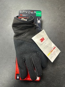 lot 305 image: New Mens Spyder Core Conduct Touchscreen with 3M Thinsulate Gloves - XL  X Large