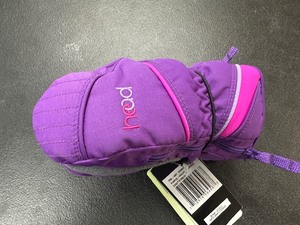 lot 306 image: New Kids  Babies Head Touchscreen Winter  Ski Mittens Size XXS - Purple  Violet