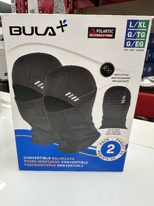 lot 327 image: Open Box New Bula Convertible Balacava  Ski Face Mask - Size Large  X Large