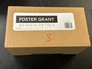 lot 395 image: New 3 Pack of Design Optics By Foster Gran Reading Glasses 2.00