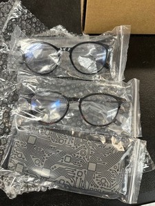 lot 397 image: New 2 Pack of Design Optics By Foster Grant Blue Light Glasses