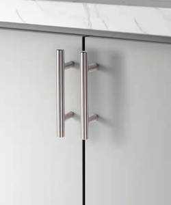 lot 360 image: New Sapphire 20 Pack Hollow Series 3-34 in. (58 mm) Center-to-Center Modern Stainless Steel Cabinet Handle  Pull