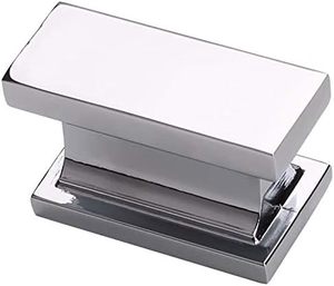 lot 401 image: New 26 Pack Sapphire Hexa Series 1-12 in. Modern Polished Chrome Cabinet Knob
