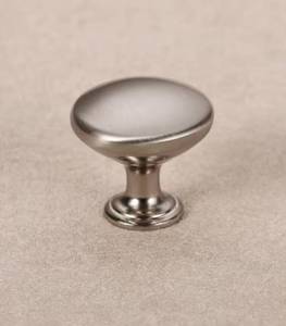 lot 402 image: New 14 Pack of Sapphire Alpha Series 1 in. Modern Satin Nickel Round Cabinet Knob