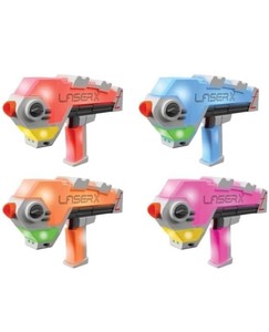 lot 163 image: New Laser X 4 Person Laser Tag System 300 Range