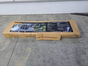 Landhoner Storage Shed 6 x 8 #5 Rain Damaged Box