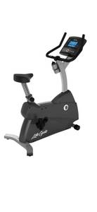lot 2 image: Life Fitness Upright Bike C1 (Like New)