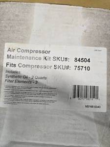 lot 22 image: Air Compressor Maintenance Kit