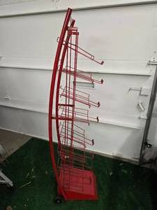 lot 40 image: Rack for assorted items (62H X15W)