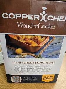 lot 51 image: Copper Chef Wonder Cooker with 14 Different Functions