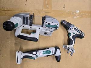 lot 79 image: 3 MasterForce hand Tools (No batteries) See Pictures