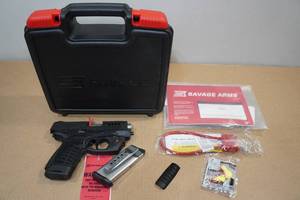 NEW Savage Arms Stance MC9MS 9mm Semi-Auto Pistol with Laser