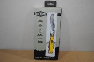 Old Timer Gunstock Trapper Folding Knife