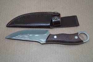 Odins Hunting Knife with Leather Sheath