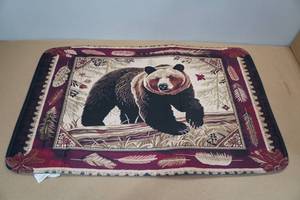 Cushioned Bear Themed Area Rug