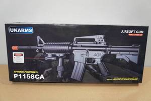 UKArms P1158CA Spring Powered Airsoft Rifle with Lazer