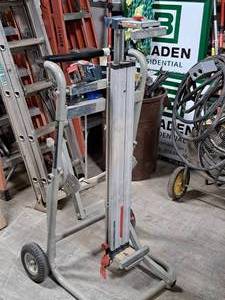 Bosch T4B Gravity Rise Miter Saw Stand with Wheels