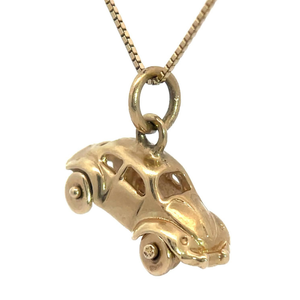 lot 72 image: VW Volkswagon Car Charm Pendant in 14k Yellow Gold