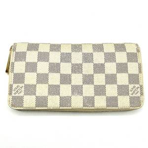 lot 34M image: Louis Vuitton Damier Azur Zippy Wallet $800 Retail