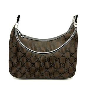 lot 65M image: Gucci Jackie Vintage Cloth Handbag $1,000 Retail