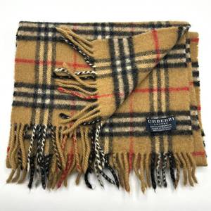 lot 33B image: Burberry Check Lambswool Scarf $500 Retail